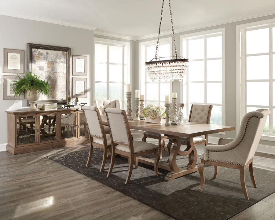 Brockway - Extension Leaf Dining Table CoasterEssence