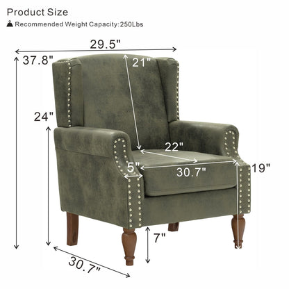 Decorative Chair With Stud Detailing Home Essentials