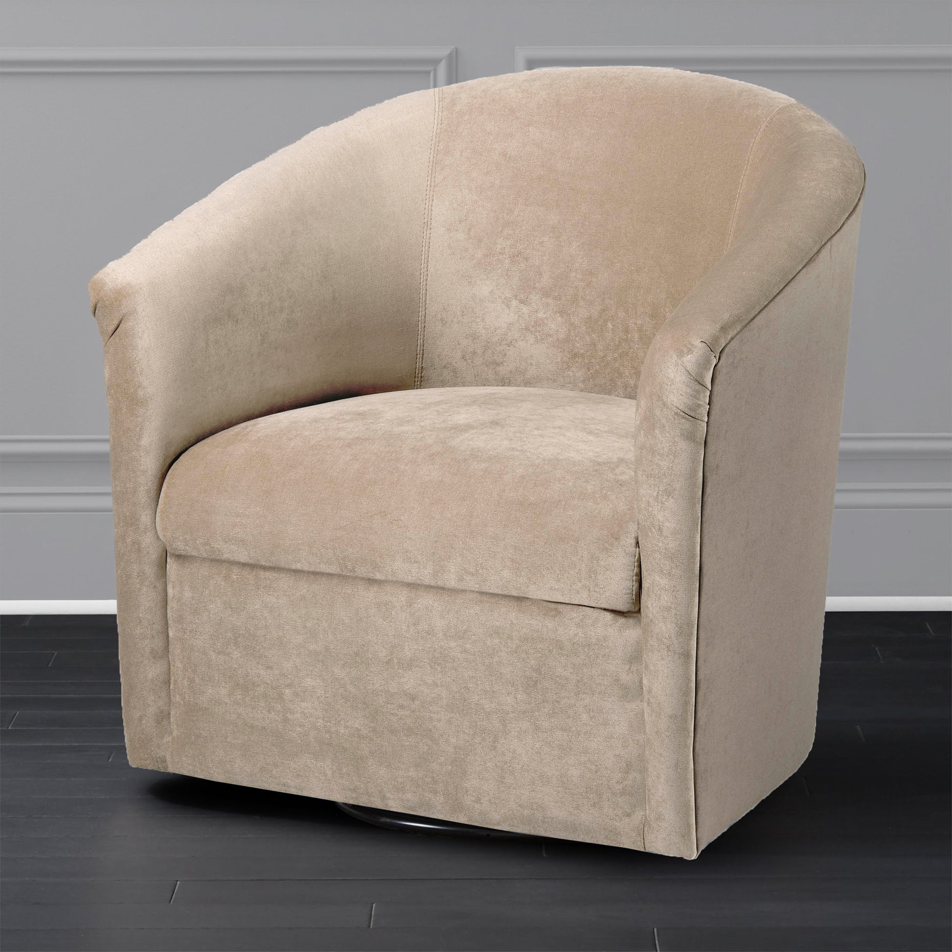 Eden - Swivel Chair With Upholstery And Hardwood Frame Ridgecrest Home