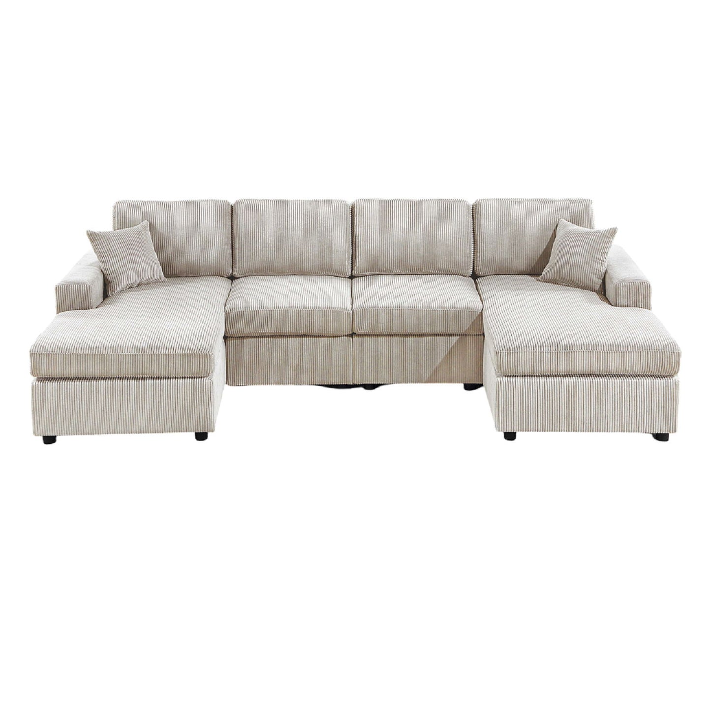 Modern Design Sectional Set With Right And Left Arm Chaise Home Essentials