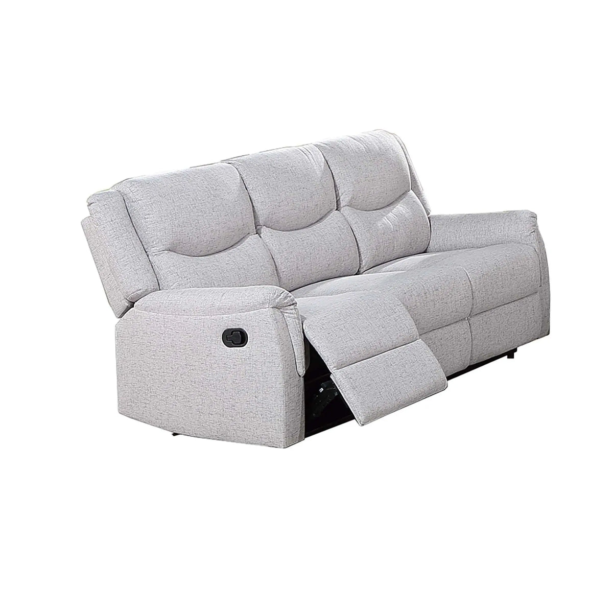 Modern Contemporary Style Recliner Sofa With Plush Armrest And Headrest Home Essentials