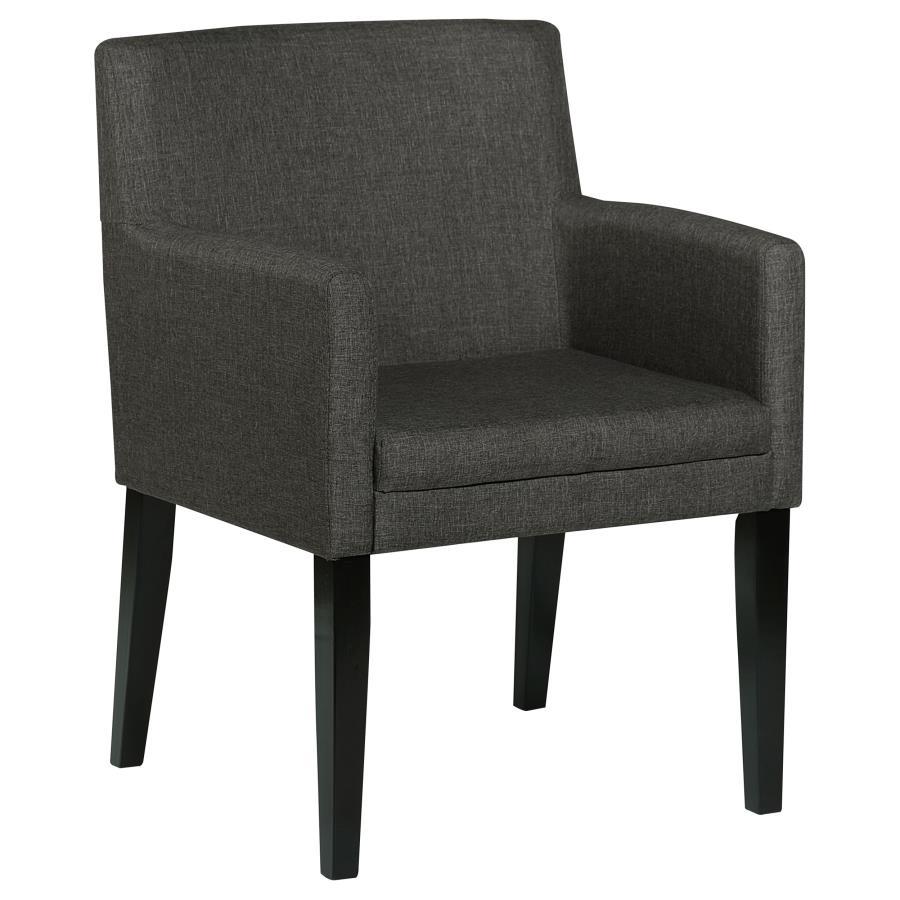 Catherine - Upholstered Dining Arm Chair (Set of 2) - Gray Coaster Fine Furniture