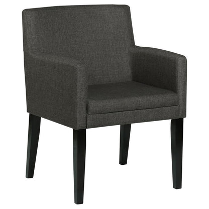 Catherine - Upholstered Dining Arm Chair (Set of 2) - Gray Coaster Fine Furniture
