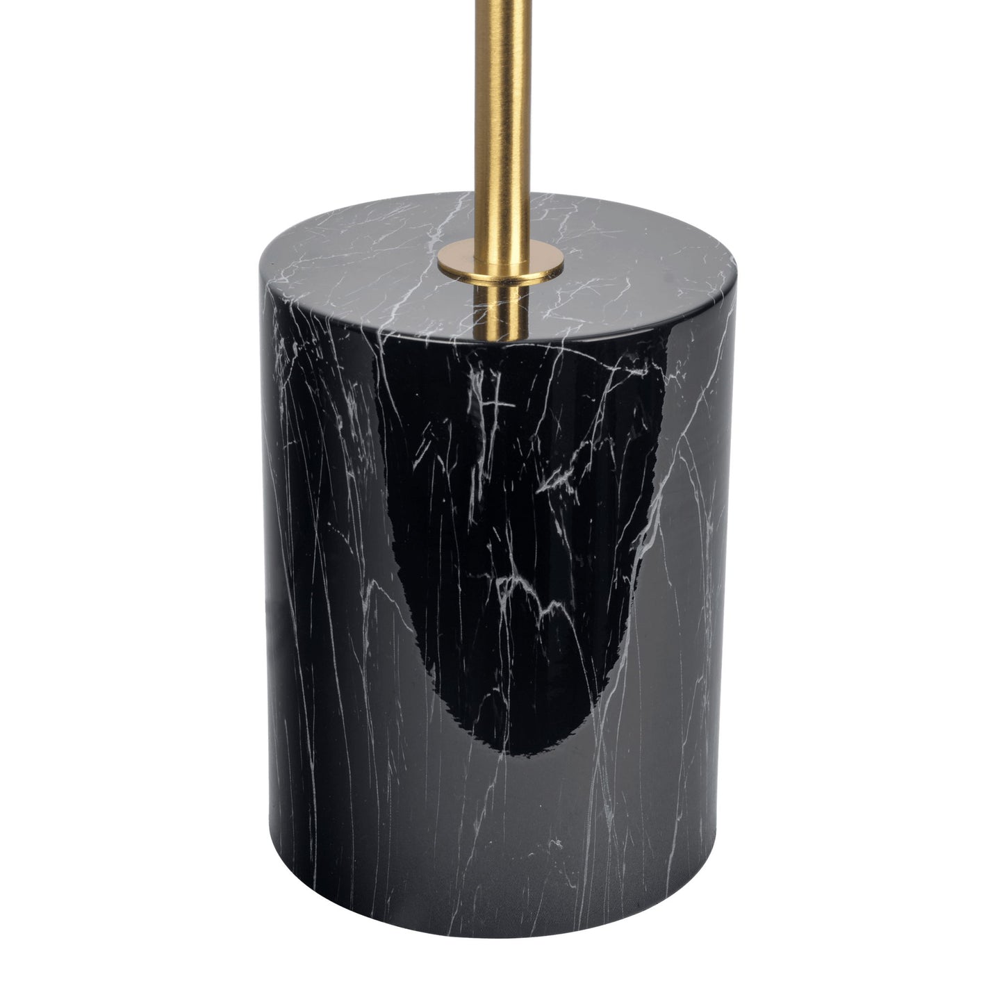 Nova - Hydro Table Lamp With On / Off Switch Double Lamp - Black / Gold / Marble Ashcroft Furniture