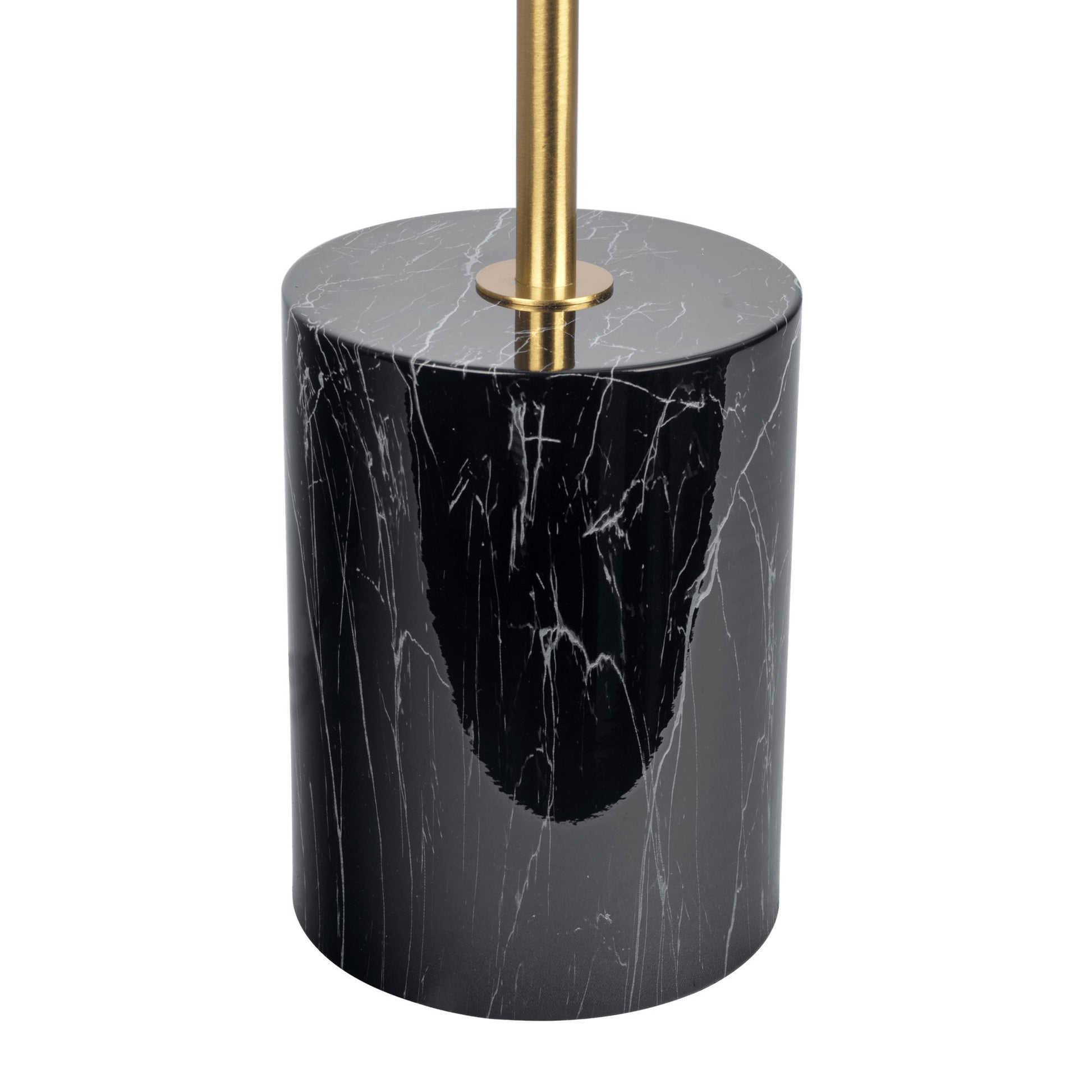 Nova - Hydro Table Lamp With On / Off Switch Double Lamp - Black / Gold / Marble Ashcroft Furniture