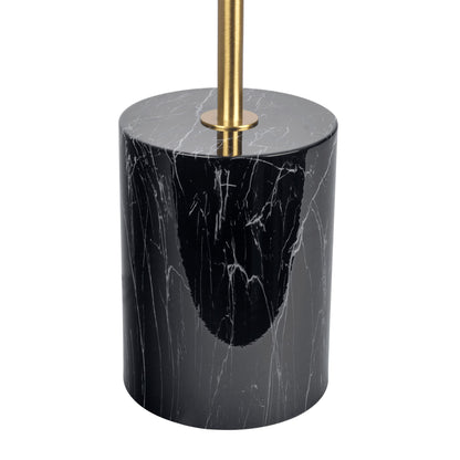 Nova - Hydro Table Lamp With On / Off Switch Double Lamp - Black / Gold / Marble Ashcroft Furniture