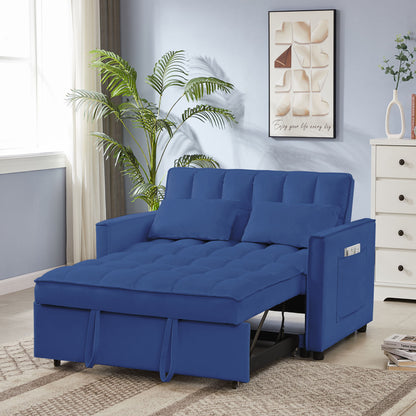 Velvet Loveseat Sofa Bed