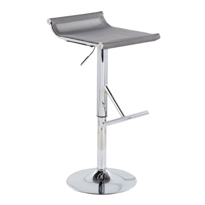 Mirage Ale - Contemporary Adjustable Bar Stool Lumi Source