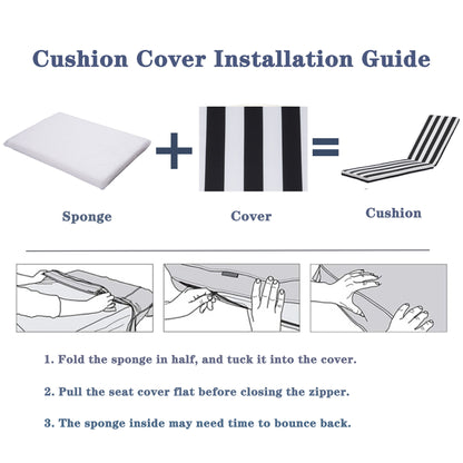 Outdoor Lounge Chair Cushion Replacement Patio Funiture Seat Cushion Chaise Lounge Cushion Home Essentials
