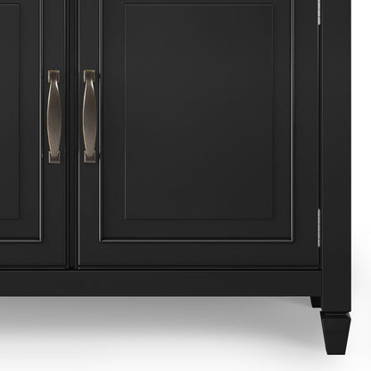 Connaught - Handcrafted Entryway Storage Cabinet Simpli-Home