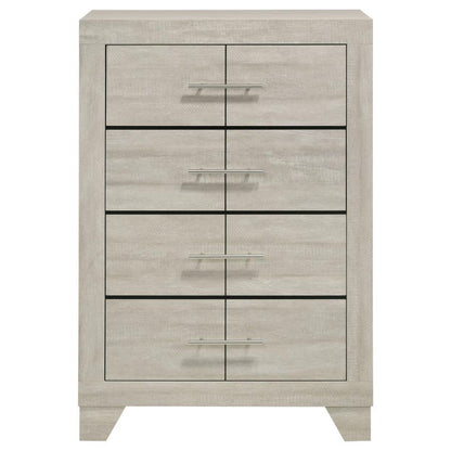Trenton - 4-Drawer Bedroom Chest Of Drawers - Rustic Cream Coaster Fine Furniture