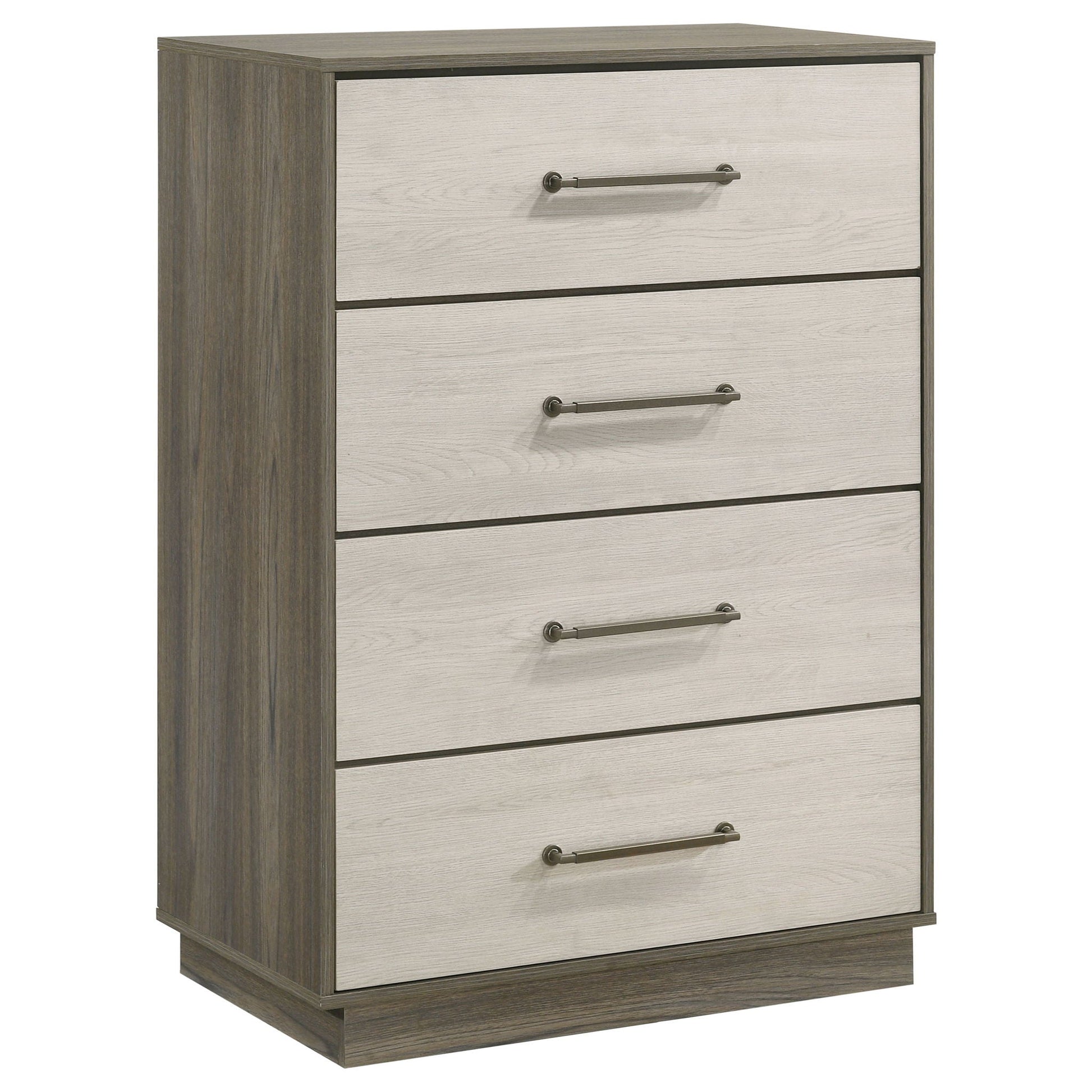 Fenwick - 4-Drawer Chest Of Drawers - Gray Oak Coaster Fine Furniture