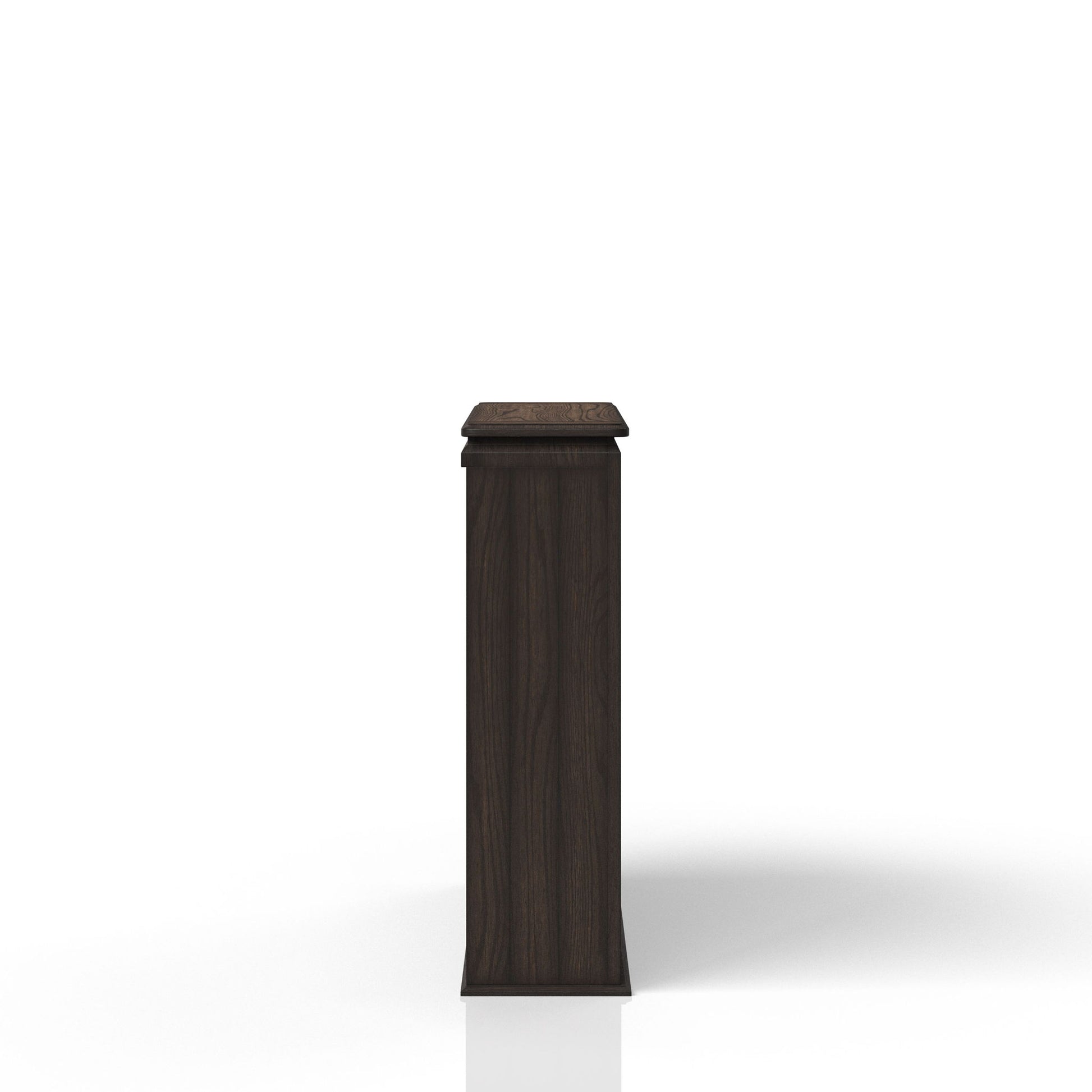 Two Shelf Bookcase Hutch - Chocolate Bernards Furniture