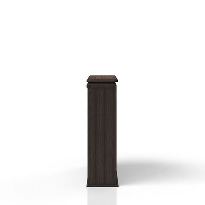 Two Shelf Bookcase Hutch - Chocolate Bernards Furniture