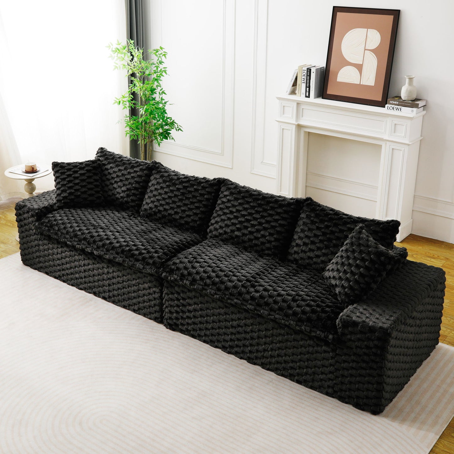 Multifunctional Sofa, Side-By-Side Or Facing Each Other Home Essentials