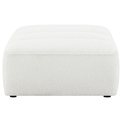 Sunny - Square Upholstered Ottoman CoasterElevations