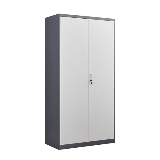 Large Capacity Wardrobe With Hanging Rod And Compartments Daily Nest