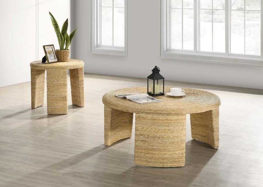 Artina - Rattan Coffee And End Table Set Coaster Fine Furniture