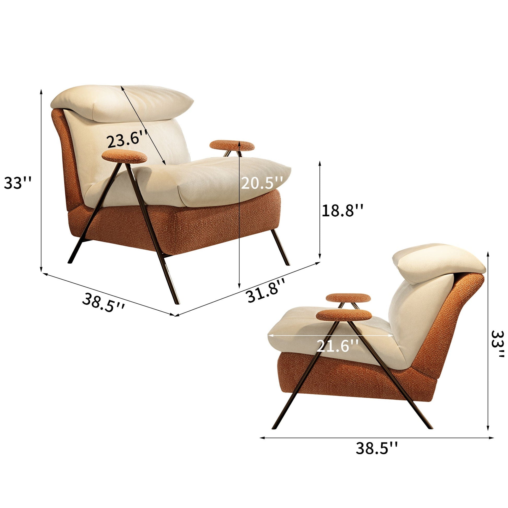 Ergonomic Single Chair Home Essentials