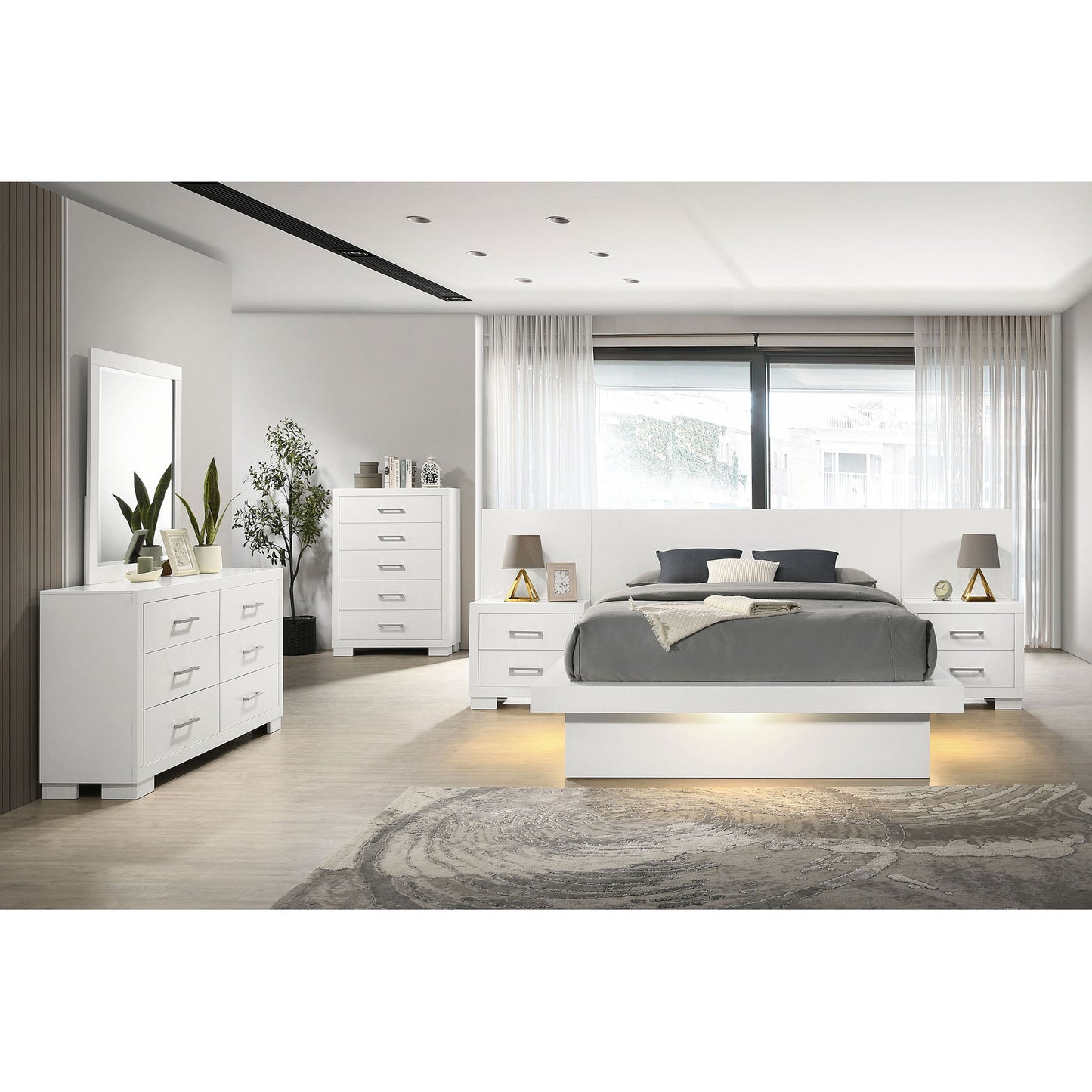 Tokyo - LED Bedroom Set Furniture Max