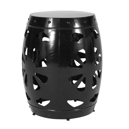 Large Metal End Table Home Essentials