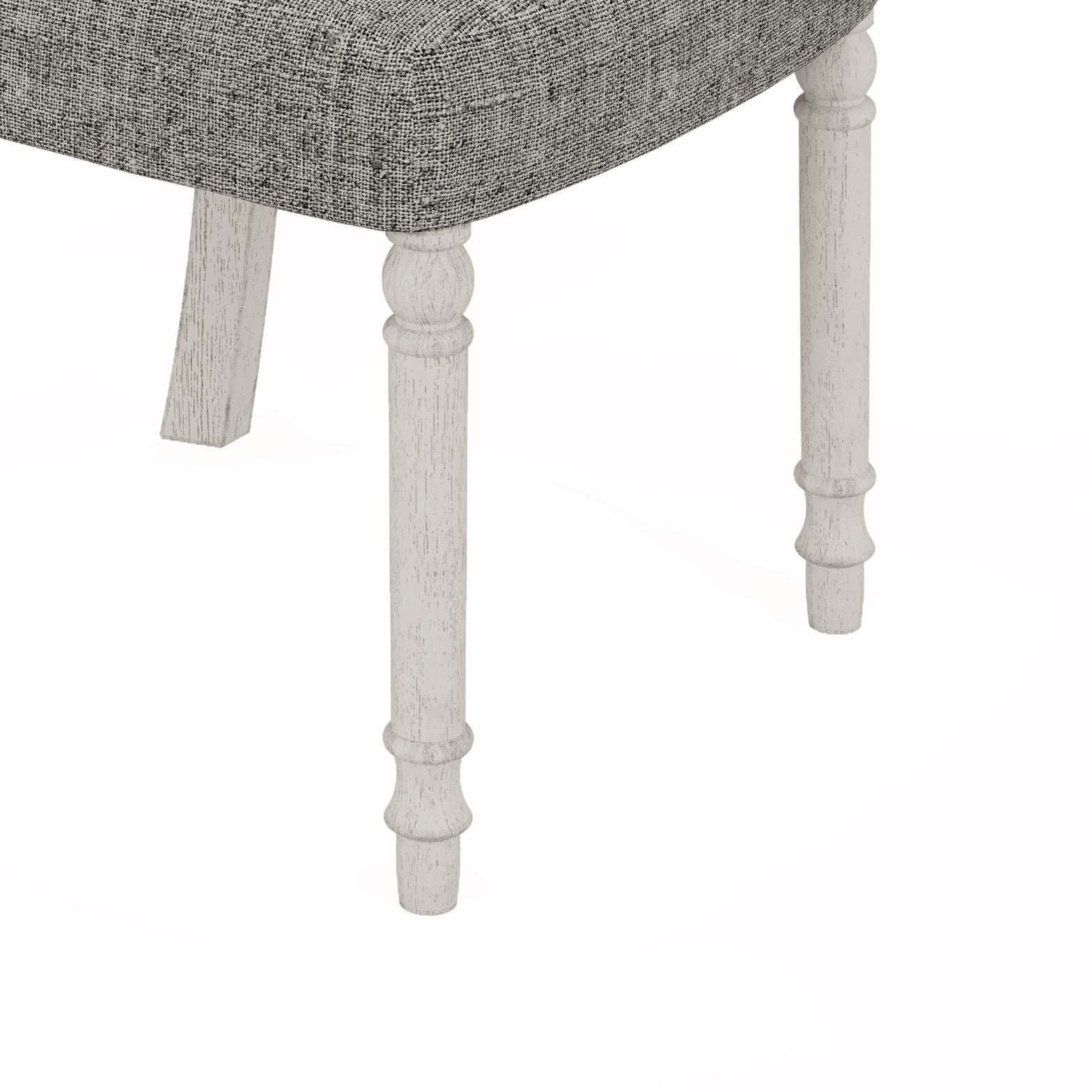 Tannen - Dining Side Chair (Set of 2) - White And Gray Lilola Home