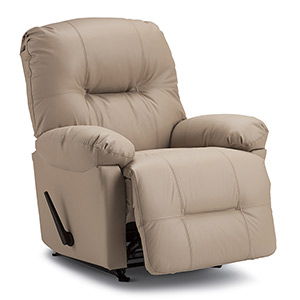 Zaynah Top-Grain Leather Rocker Recliner Best Home Furnishings