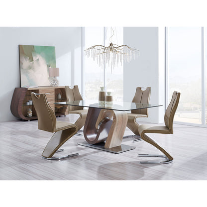 Tony - Dining Table - Brown / Beige Global Furniture USA