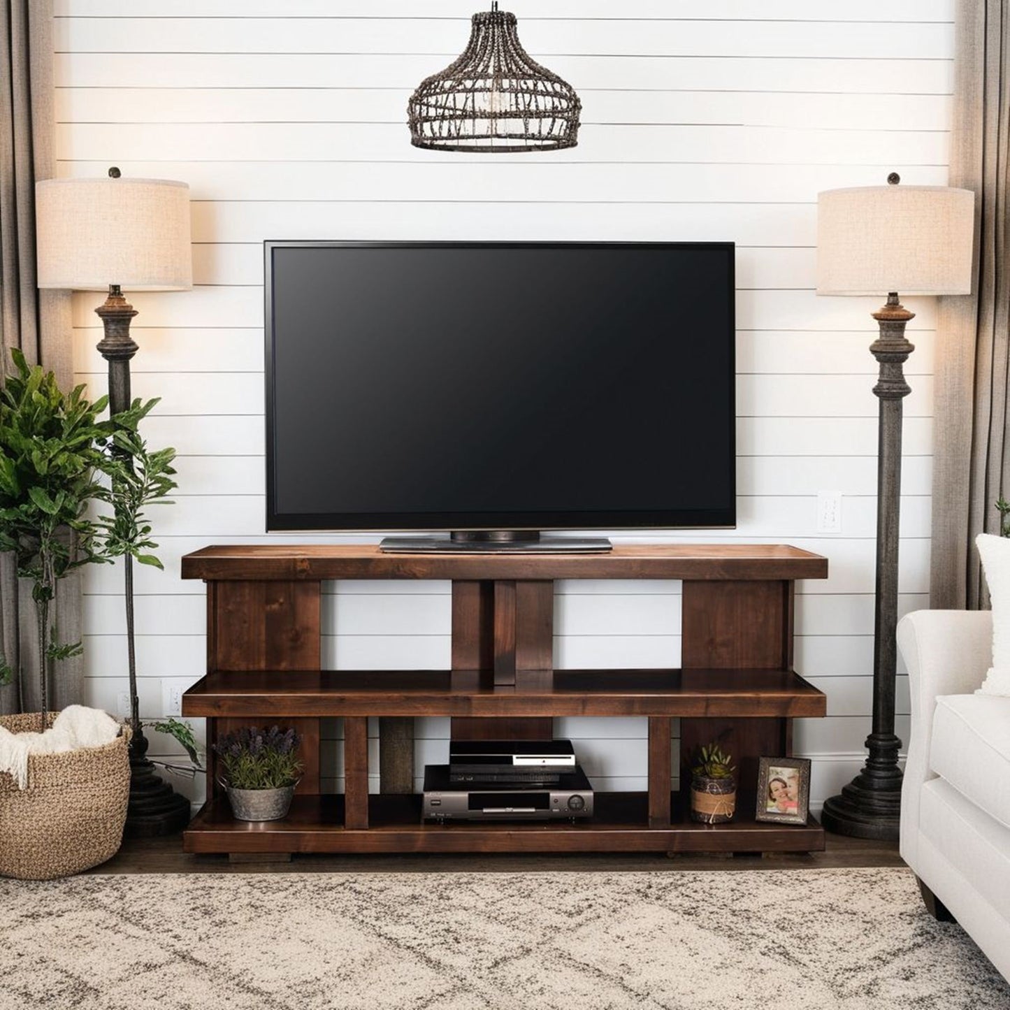 Sausalito - TV Stand Console For TVs Up To 70" - Whiskey Legends