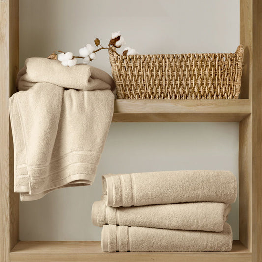 400GSM Essential Bundle Quick Dry Towel Set - Beige Super Listing