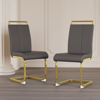 Side Dining Room Chair, Padded Seat High Back Home Essentials