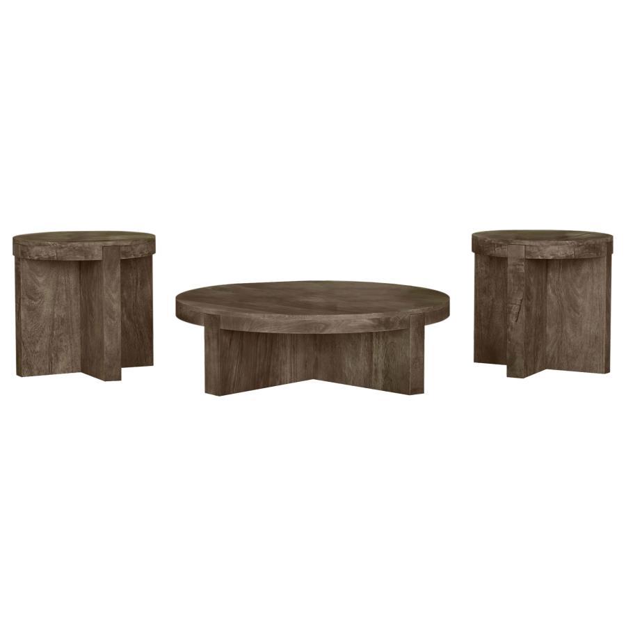 Kinkaid - Solid Wood Coffee And End Table Set Coaster Fine Furniture