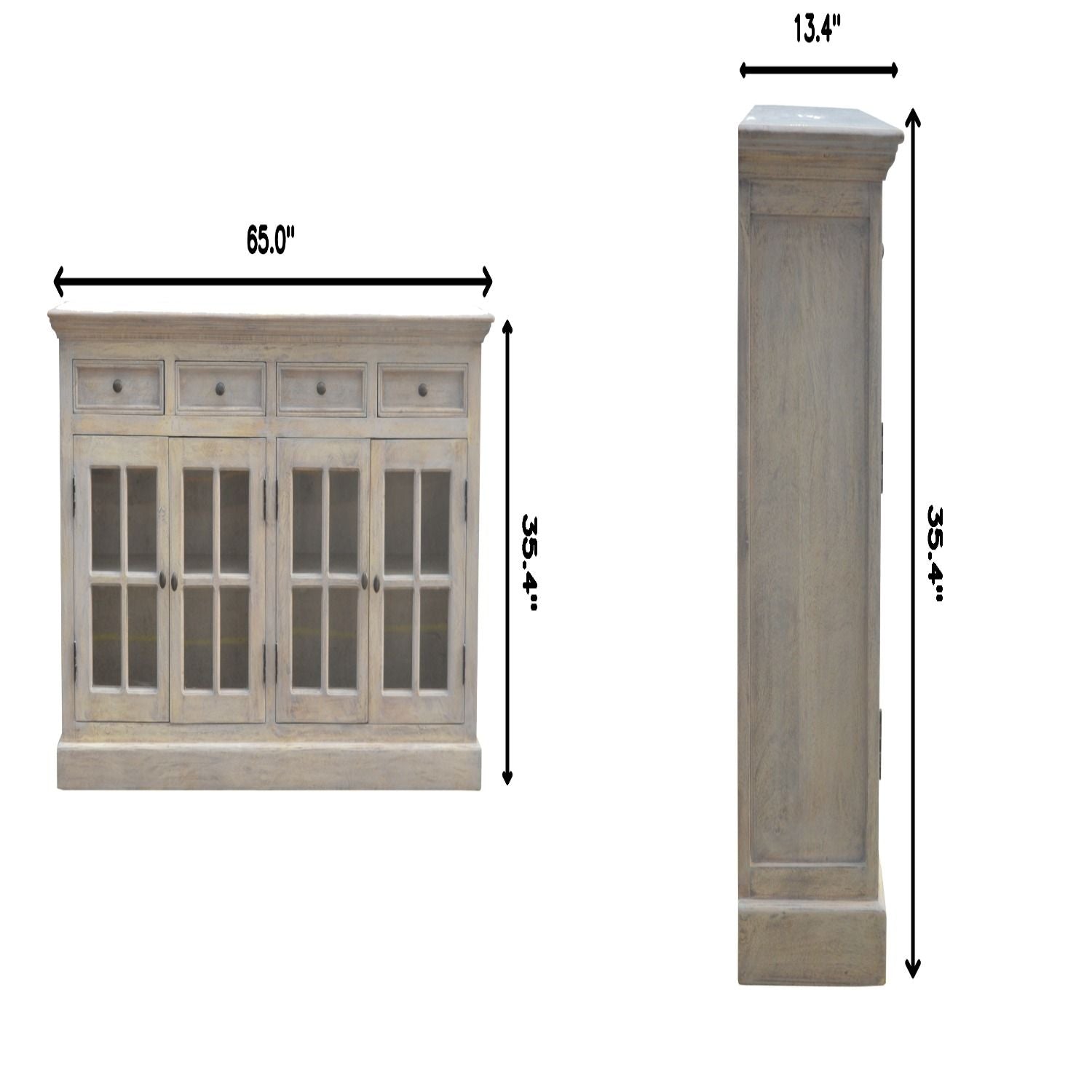 Acid - Glazed Sideboard - Gray Artisan Furniture