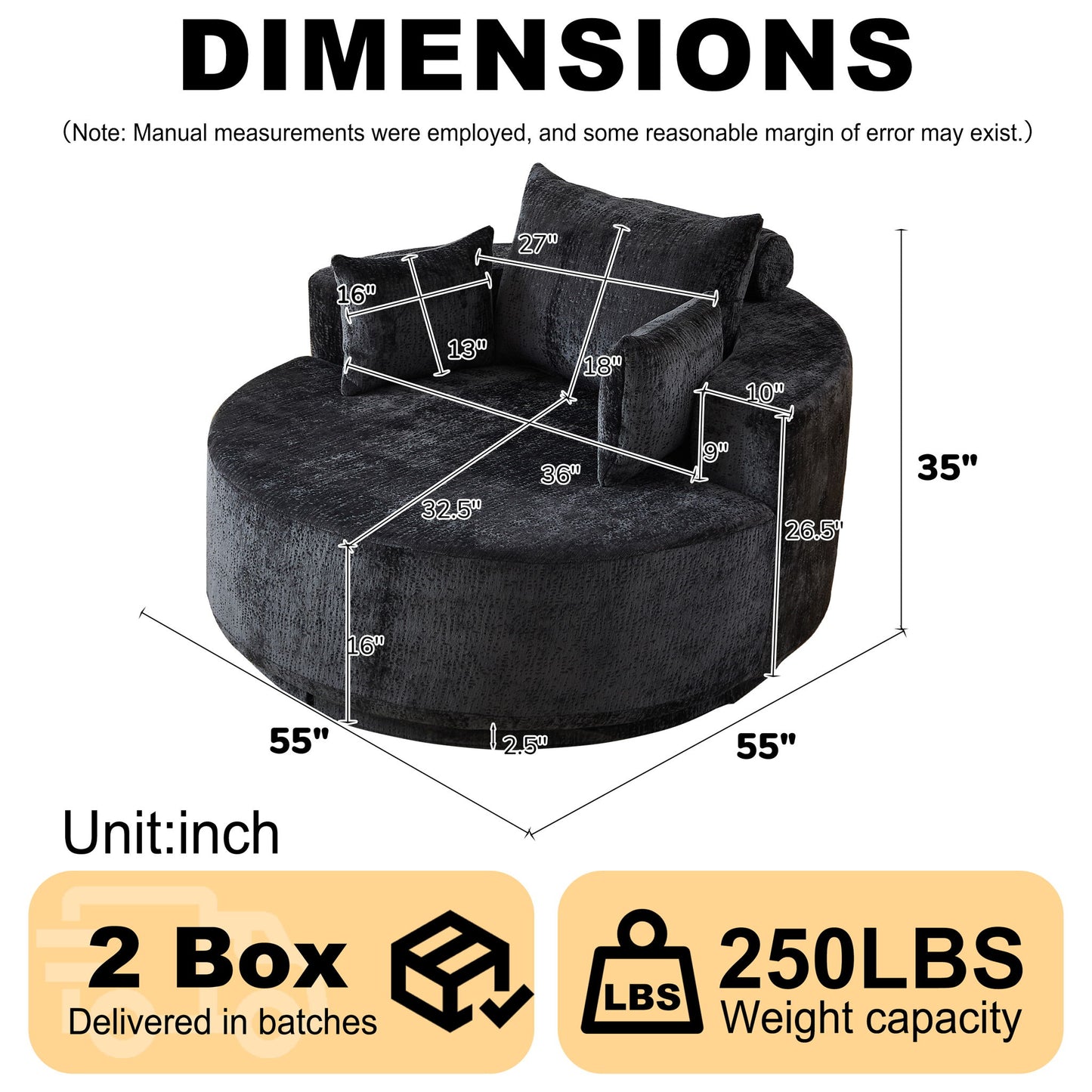 Single Sofa, Sleeper Chair For Living Room Home Essentials