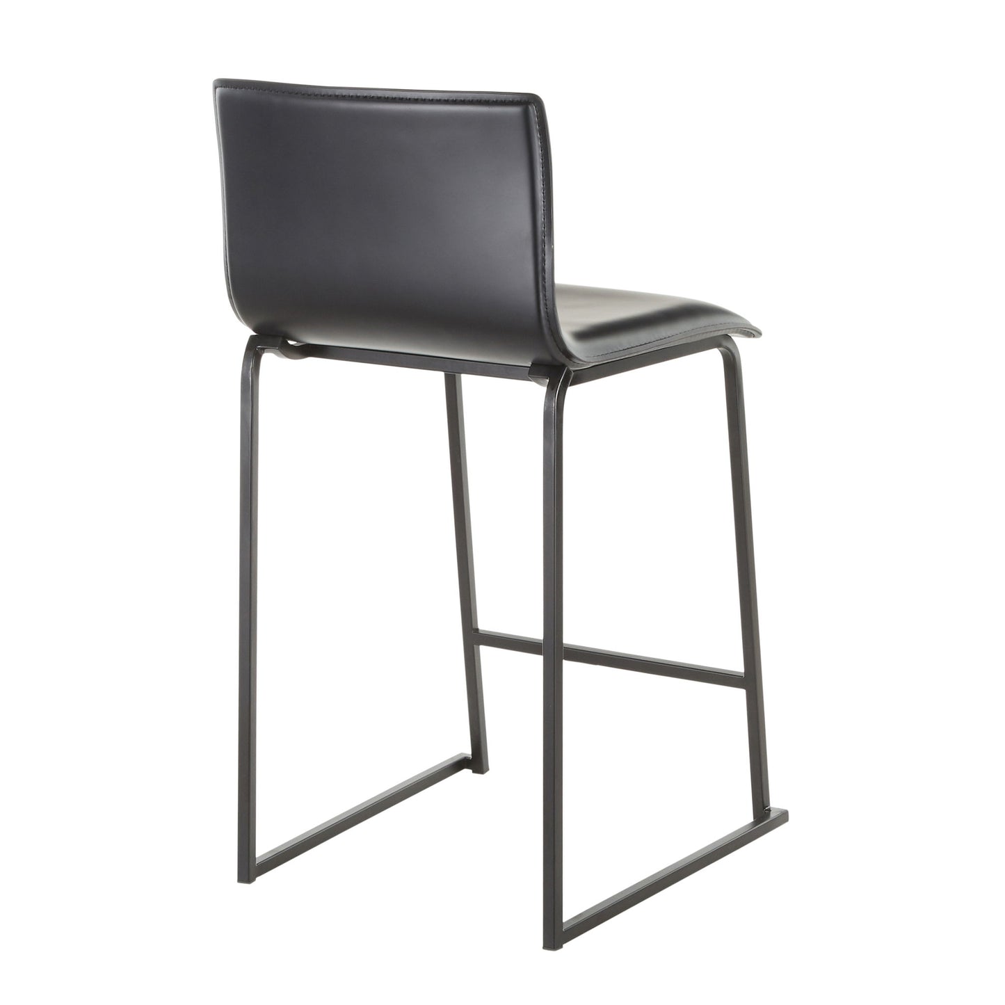 Mara - Upholstered Contemporary Counter Stool (Set of 2) Lumi Source