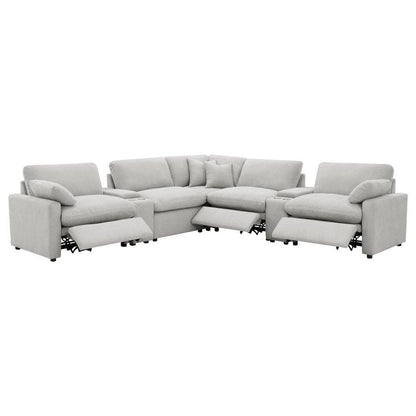 Collins - 7-Piece Modular Power Reclining Sectional Coaster Fine Furniture