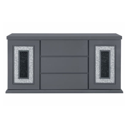 Ariya - Buffet With Clear Glass Inlay Global Furniture USA
