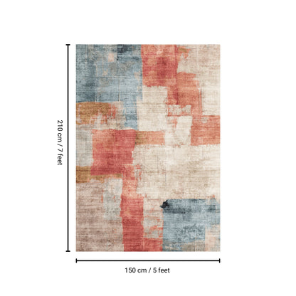 Toucan - Washable Non - Slip Area Rug - Ivory Multi Icona Home Decor