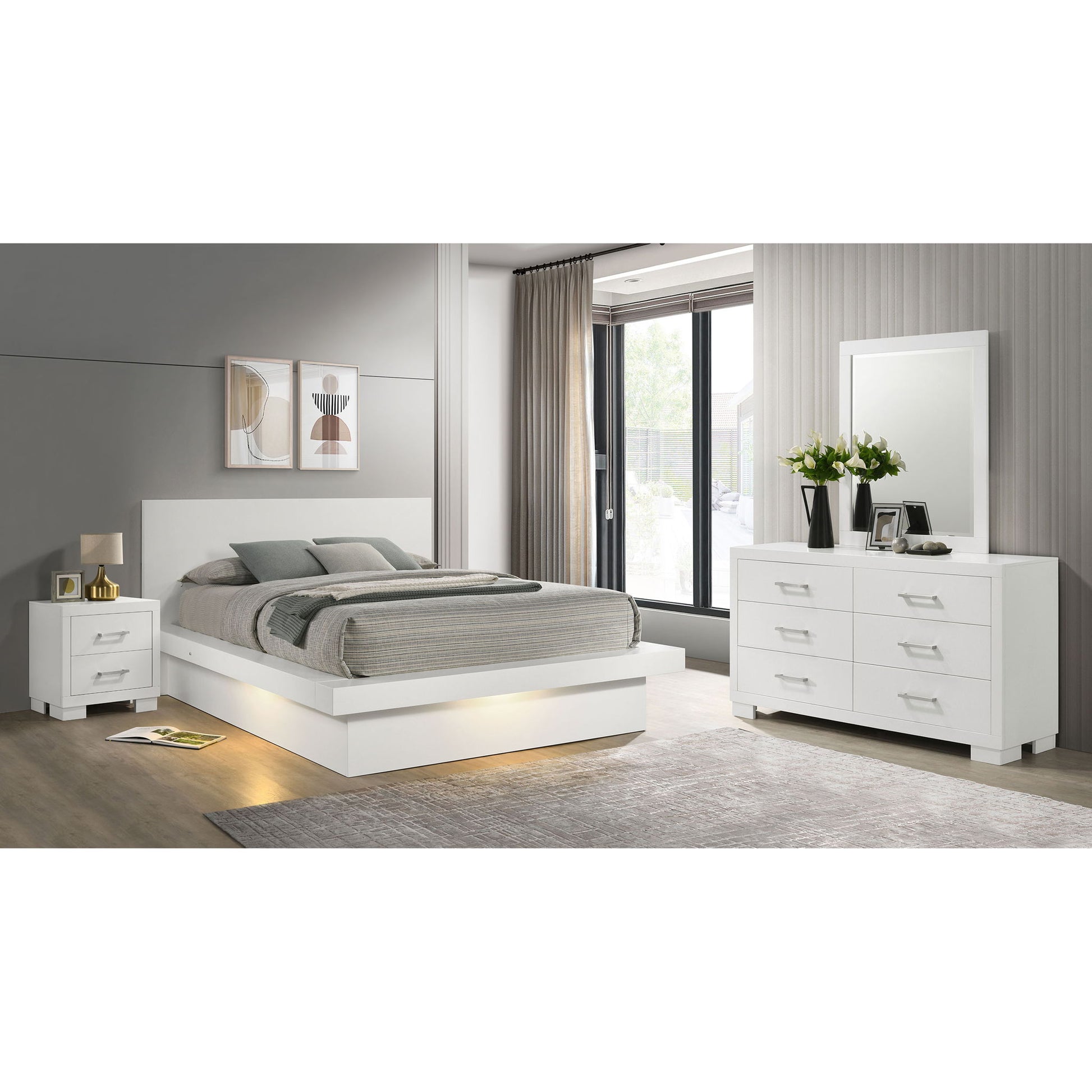 Tokyo - LED Bedroom Set Furniture Max
