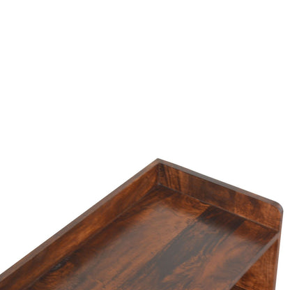 Nordic Storage Bench - Walnut - Snoozhouse