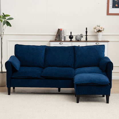Convertible Combination Sofa With Footstools With Storage Home Essentials