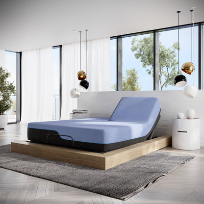 12" Refresh Flex Head Hybrid Cooling Fast Responding Latex Foam & Coil Mattress Daily Nest
