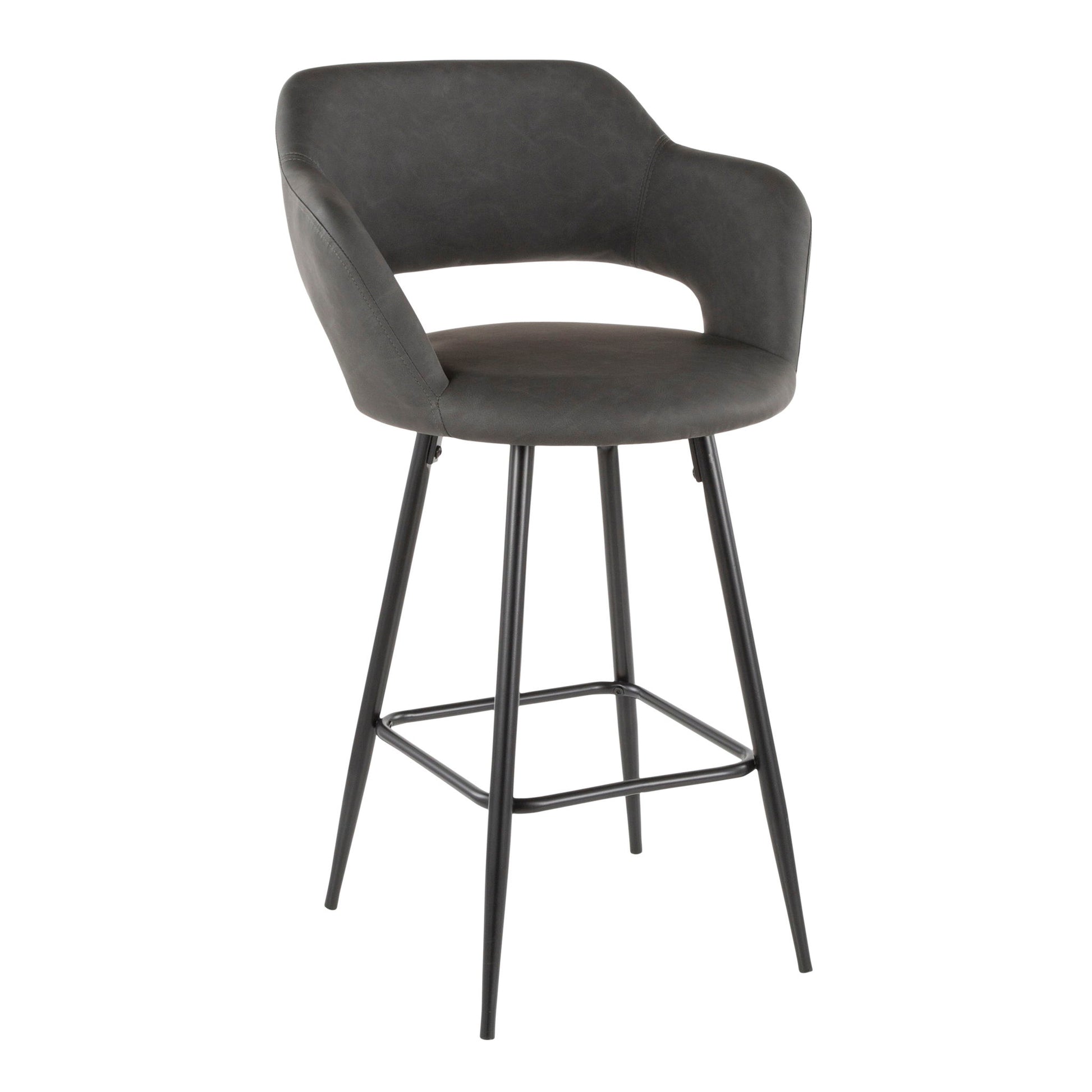 Margarite - Contemporary Counter Stool (Set of 2) Lumi Source