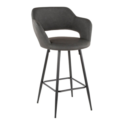 Margarite - Contemporary Counter Stool (Set of 2) Lumi Source