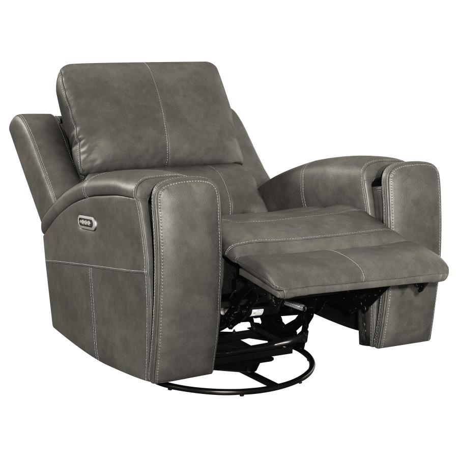 Brickston - Triple Power Swivel Glider Recliner Coaster Fine Furniture