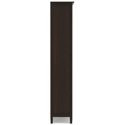 Warm Shaker - 5 Shelf Bookcase Simpli-Home