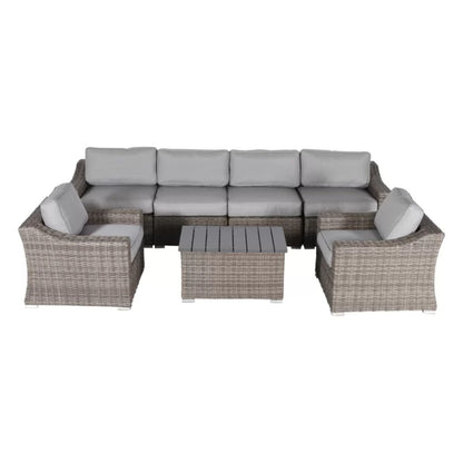 Stylish Sofa Seating Group With Cushions Perfect For Outdoor Gatherings LSI Patio Furniture