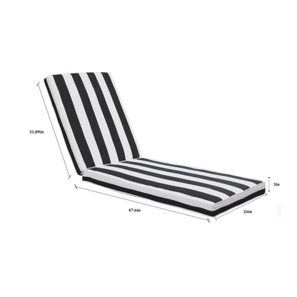 Outdoor Lounge Chair Cushion Replacement Patio Funiture Seat Cushion Chaise Lounge Cushion Home Essentials