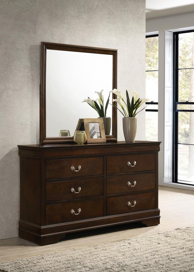 Louis Philippe - Six-Drawer Dresser CoasterEveryday