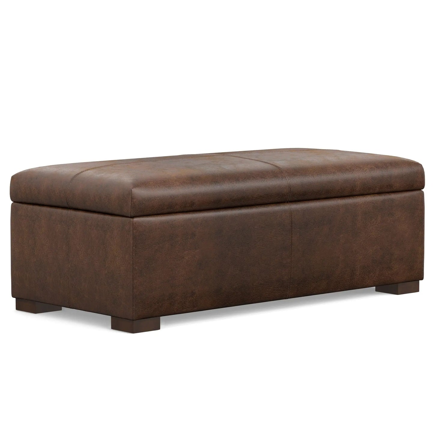 Gabbie - Coffee Table Upholstered Storage Ottoman Simpli-Home